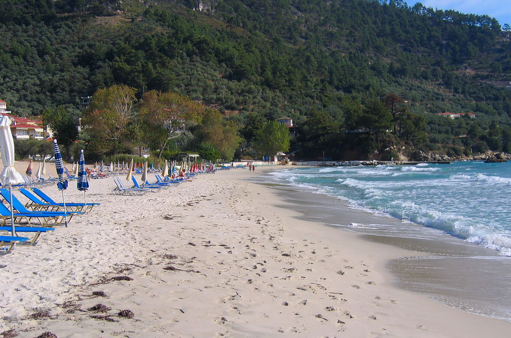  Golden beach Tasos 
